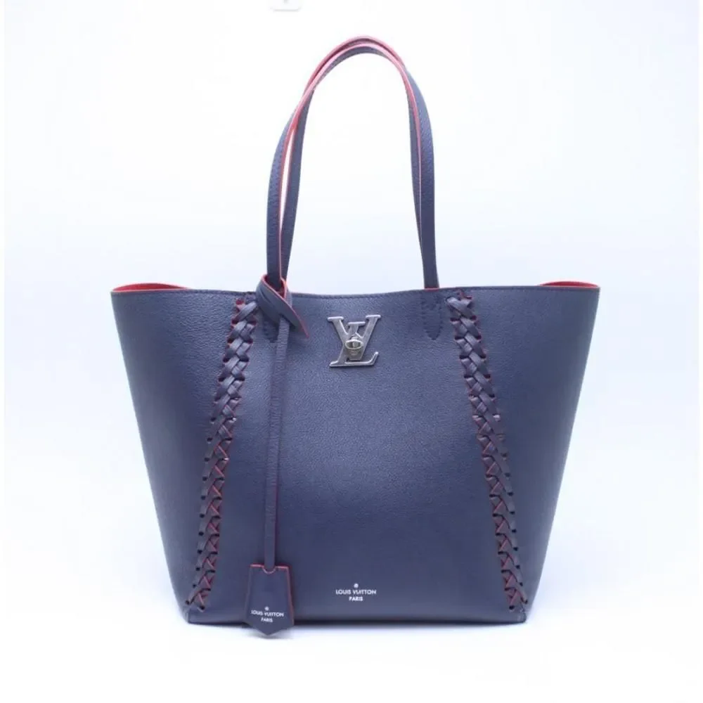 Louis Vuitton Lock Me Hippo Navy Blue